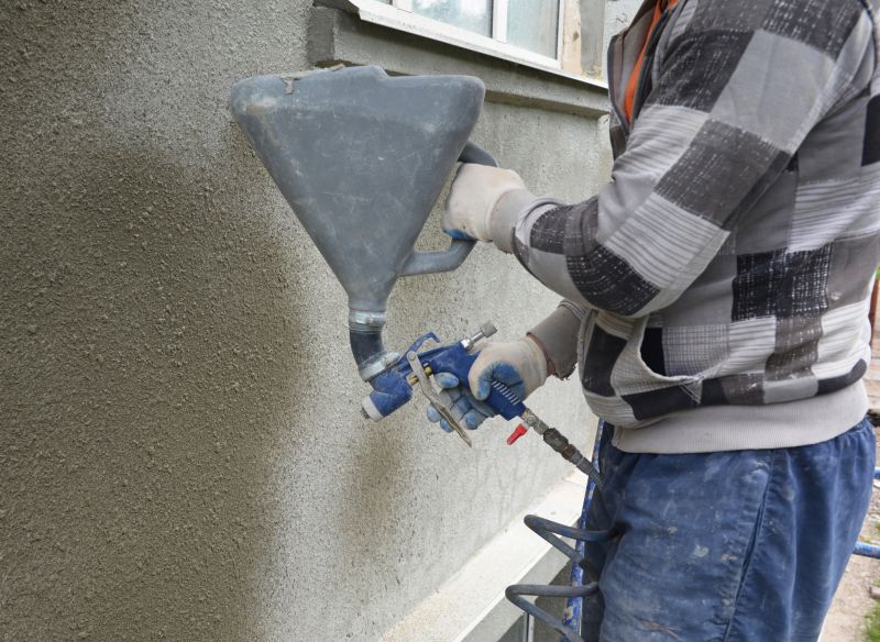 Applying Stucco Finish