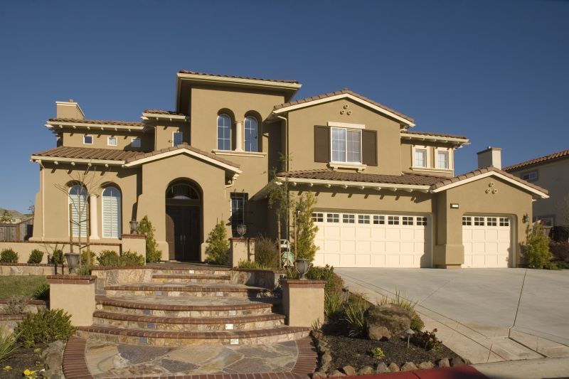 Elegant Exterior with Stucco Finish
